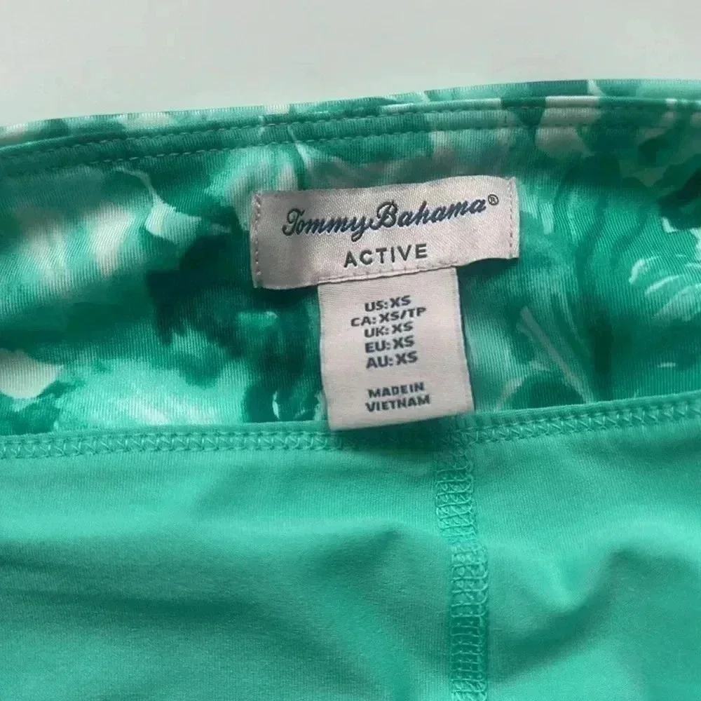 TOMMY BAHAMA Tropic Active A-line Skort Built in Tee holder UPF 50 - Picture 9 of 9
